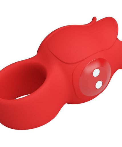 Pretty Love – Jae Rose Shaped Finger Vibrator 10 Vibrations Red Pretty Love – Jae Rose Shaped Finger Vibrator 10 Vibrations Red