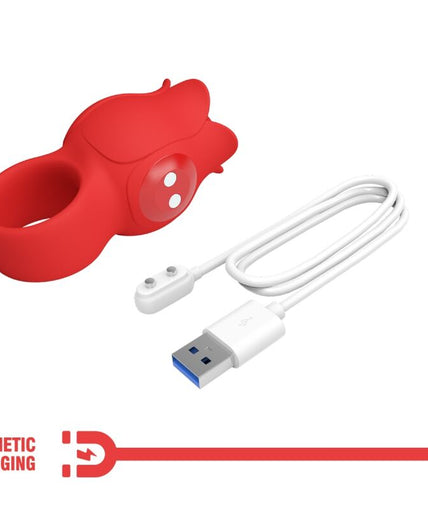Pretty Love – Jae Rose Shaped Finger Vibrator 10 Vibrations Red Pretty Love – Jae Rose Shaped Finger Vibrator 10 Vibrations Red