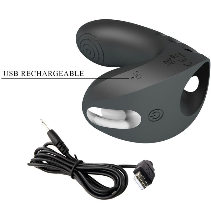 Pretty Love – Camelia Finger-Vibrator 7 Vibrationen Schwarz