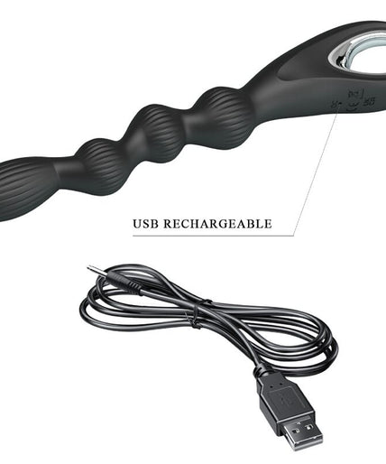 Pretty Love – Federer Anale Vibrator 12 Vibraties Zwart Pretty Love – Federer Anale Vibrator 12 Vibraties Zwart