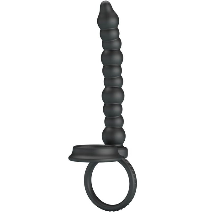 PRETTY LOVE - DILLION DUBBELE PENETRATIE COCKRING ZWART