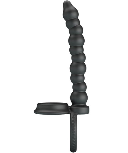 PRETTY LOVE - DILLION DOUBLE PENETRATION COCK RING BLACK PRETTY LOVE - DILLION DOUBLE PENETRATION COCK RING BLACK