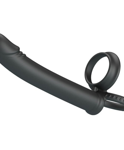PRETTY LOVE - DILLION DOUBLE PENETRATION DOUBLE COCK RING BLACK PRETTY LOVE - DILLION DOUBLE PENETRATION DOUBLE COCK RING BLACK
