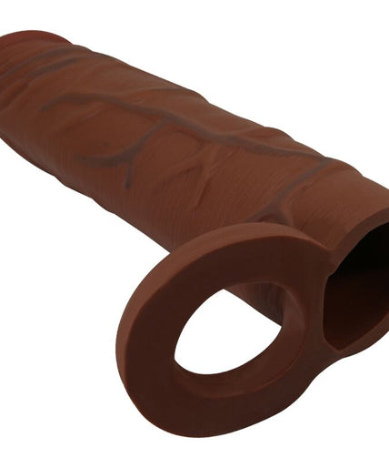 PRETTY LOVE - KAILE PENIS SLEEVE WITH 2.5 CM EXTENSION MULATTO PRETTY LOVE - KAILE PENIS SLEEVE WITH 2.5 CM EXTENSION MULATTO