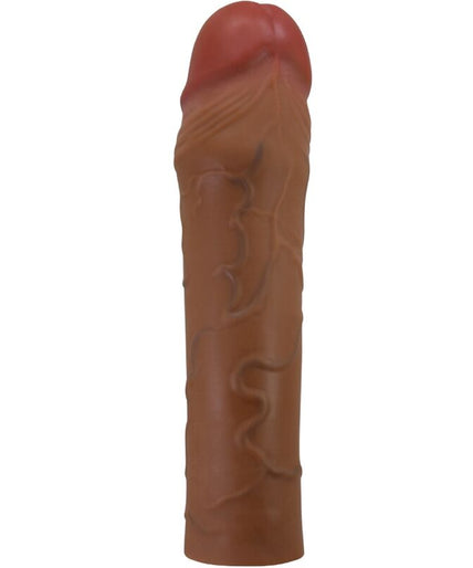 PRETTY LOVE - CHANE PENIS SLEEVE WITH 5 CM EXTENSION MULATTO PRETTY LOVE - CHANE PENIS SLEEVE WITH 5 CM EXTENSION MULATTO