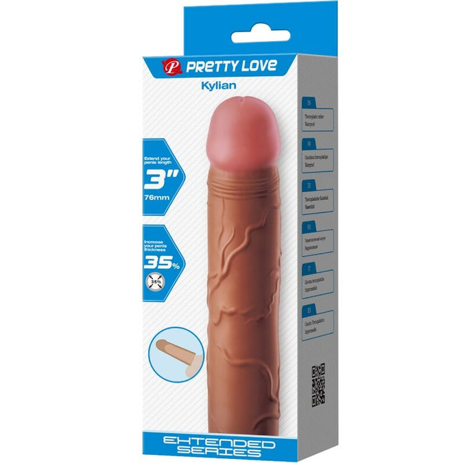 PRETTY LOVE - KYLIAN PENISMOUW MET 7,6 CM VERLENGING MULAT