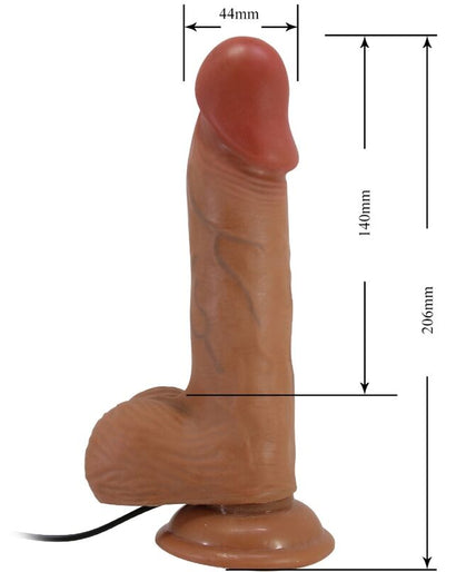Baile – Catoblepas Realistic Vibrator 20.6 Cm Flesh Remote Control Baile – Catoblepas Realistic Vibrator 20.6 Cm Flesh Remote Control