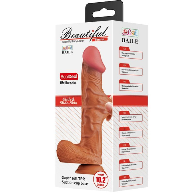 Baile – Bergrisi Realistische Dildo 26 Cm Vleeskleurig