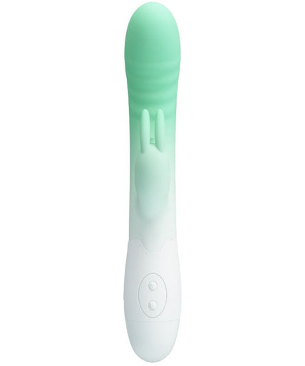 PRETTY LOVE - CERBERUS RABBIT VIBRATOR 3O VIBRATIONS GREEN PRETTY LOVE - CERBERUS RABBIT VIBRATOR 3O VIBRATIONS GREEN