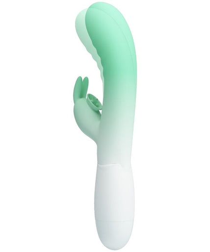 PRETTY LOVE - CERBERUS RABBIT VIBRATOR 3O VIBRATIONS GREEN PRETTY LOVE - CERBERUS RABBIT VIBRATOR 3O VIBRATIONS GREEN
