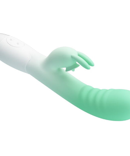 PRETTY LOVE - CERBERUS RABBIT VIBRATOR 3O VIBRATIONS GREEN PRETTY LOVE - CERBERUS RABBIT VIBRATOR 3O VIBRATIONS GREEN