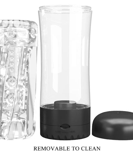 PRETTY LOVE - TAMARA MALE MASTURBATOR MULTI-SPEED VIBRATOR BLACK PRETTY LOVE - TAMARA MALE MASTURBATOR MULTI-SPEED VIBRATOR BLACK