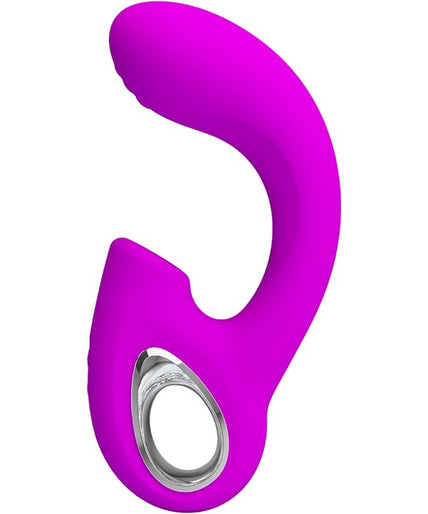 PRETTY LOVE - SIBEL SIBEL G-SPOT VIBRATOR + CLITORIS STIMULATOR 10 VIBRATIONS PURPLE PRETTY LOVE - SIBEL SIBEL G-SPOT VIBRATOR + CLITORIS STIMULATOR 10 VIBRATIONS PURPLE