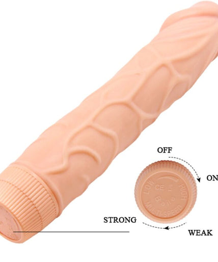 BAILE - BOB REALISTIC VIBRATOR 22.5 CM FLESH BAILE - BOB REALISTIC VIBRATOR 22.5 CM FLESH