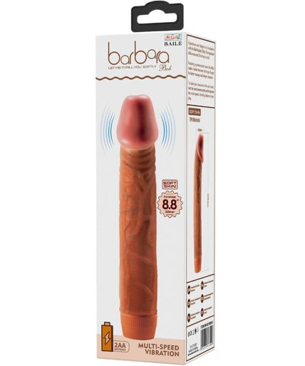 BAILE - REALISTISCHE BOB VIBRATOR 22,5 CM MULAT BAILE - REALISTISCHE BOB VIBRATOR 22,5 CM MULAT