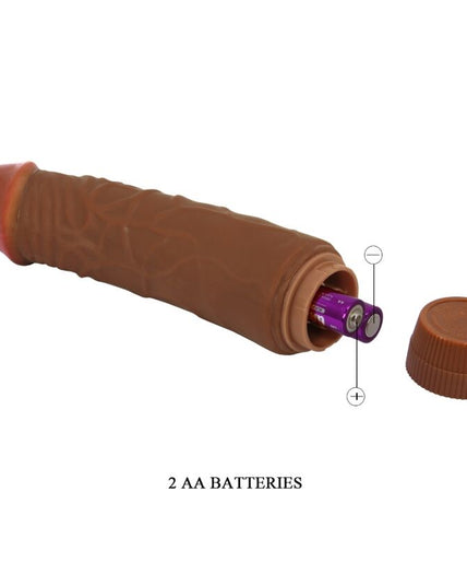 BAILE - JEFF REALISTIC VIBRATOR 19.5 CM MULATTO BAILE - JEFF REALISTIC VIBRATOR 19.5 CM MULATTO