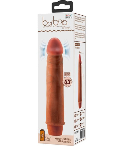 BAILE - DWERG REALISTISCHE VIBRATOR 21 CM MULAT BAILE - DWERG REALISTISCHE VIBRATOR 21 CM MULAT