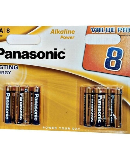PANASONIC - BRONZE ALKALINE AAA BATTERY LR03 BLISTER*8 PANASONIC - BRONZE ALKALINE AAA BATTERY LR03 BLISTER*8