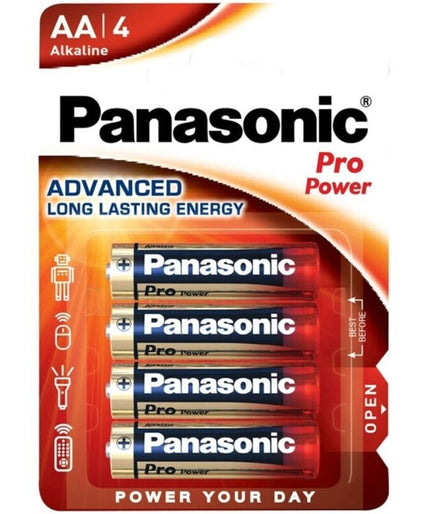 PANASONIC - PRO POWER ALKALINE AA BATTERY LR6 BLISTER*4 PANASONIC - PRO POWER ALKALINE AA BATTERY LR6 BLISTER*4