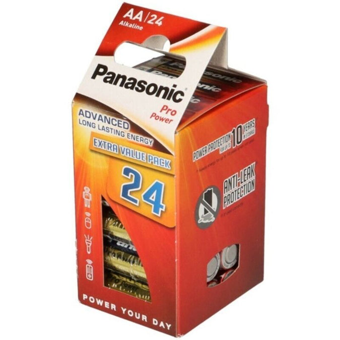 PANASONIC - PRO POWER ALKALINE AA BATTERIJ LR6 PAK*24