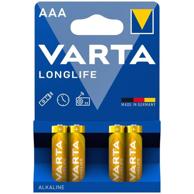 Varta – Longlife Alkaline Aaa Battery Lr03 Blister*4