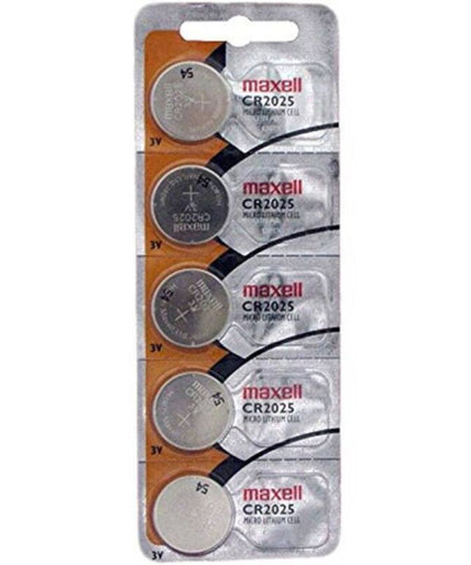 Maxell – Lithium Button Battery Cr2025 3v Blister*5 Maxell – Lithium Button Battery Cr2025 3v Blister*5