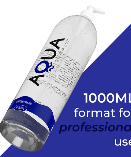 Aqua Quality – Watergebaseerde glijmiddel 1000 ml Aqua Quality – Watergebaseerde glijmiddel 1000 ml