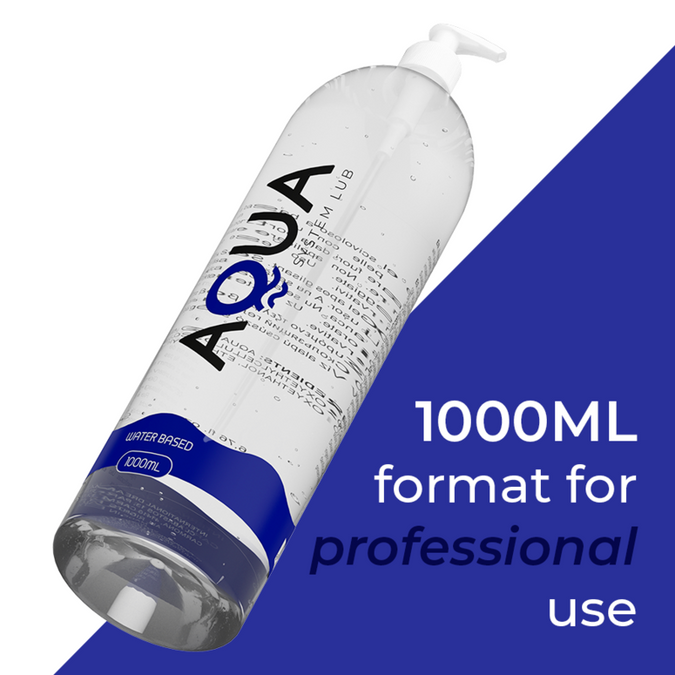 Aqua Quality – Water Based Lubricant 1000 Ml