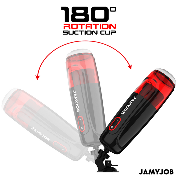 JAMYJOB - STORM AUTOMATISCHE VAGINA MASTURBATOR 10 ROTATIE- EN STOOTMODI
