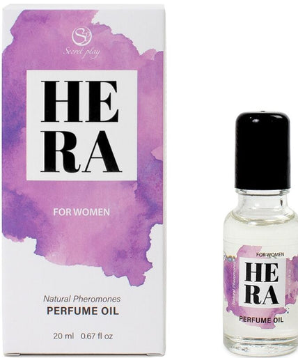 SECRETPLAY - HERA NATURAL PERFUME PHEROMONES IN OIL FOR WOMEN 20 ML SECRETPLAY - HERA NATURAL PERFUME PHEROMONES IN OIL FOR WOMEN 20 ML
