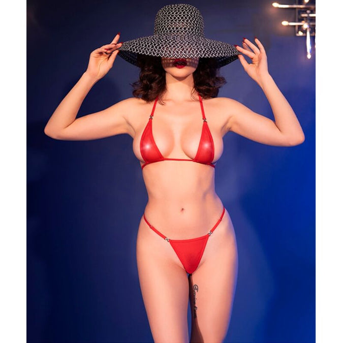 Chilirose – Cr 4840 Micro Bikini Red S/m
