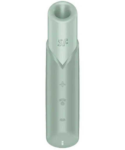 SATISFYER - NAUGHTY KISS WAVE CLITORIS STIMULATOR AQUAMARINE SATISFYER - NAUGHTY KISS WAVE CLITORIS STIMULATOR AQUAMARINE