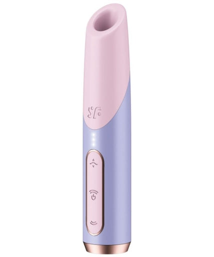 SATISFYER - BOLD KISS WAVE CLITORIS STIMULATOR PINK / VIOLET SATISFYER - BOLD KISS WAVE CLITORIS STIMULATOR PINK / VIOLET