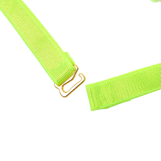 Subblime – 955274 Bra Set With Necklace And Leg Details Fluorescent Green S/m