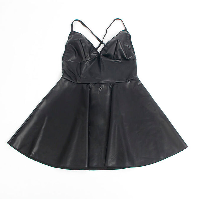 Subblime – 955380 Dress With Black Leather Straps L/xl