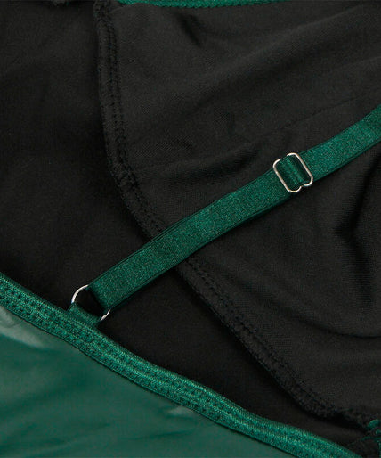 SUBBLIME - 955441 DRESS WITH GREEN LEATHER STRAPS L/XL SUBBLIME - 955441 DRESS WITH GREEN LEATHER STRAPS L/XL
