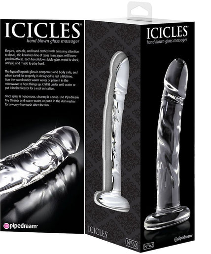 ICICLES - N. 62 GLASS MASSAGER ICICLES - N. 62 GLASS MASSAGER