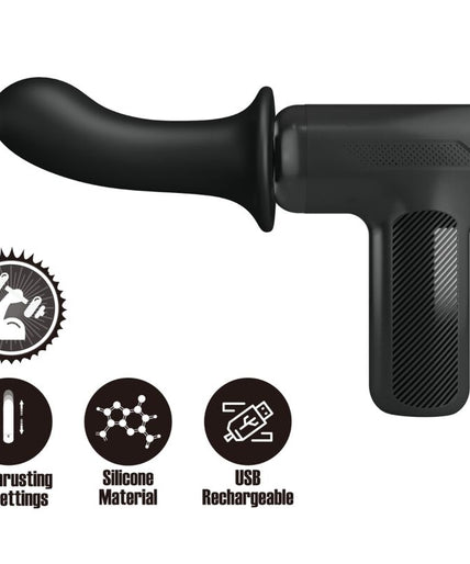 PRETTY LOVE - DJ DOCTOR MASSAGER 5 SETTINGS BLACK PRETTY LOVE - DJ DOCTOR MASSAGER 5 SETTINGS BLACK