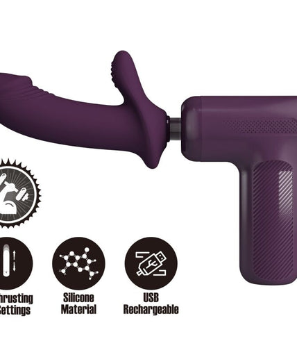 PRETTY LOVE - DJ SCHOLAR MASSAGER 5 SETTINGS PURPLE PRETTY LOVE - DJ SCHOLAR MASSAGER 5 SETTINGS PURPLE