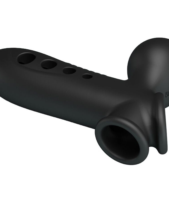 PRETTY LOVE - CRANE PENIS SLEEVE WITH AIRBAG BLACK