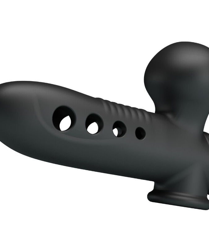 PRETTY LOVE - CRANE PENIS SLEEVE WITH AIRBAG BLACK