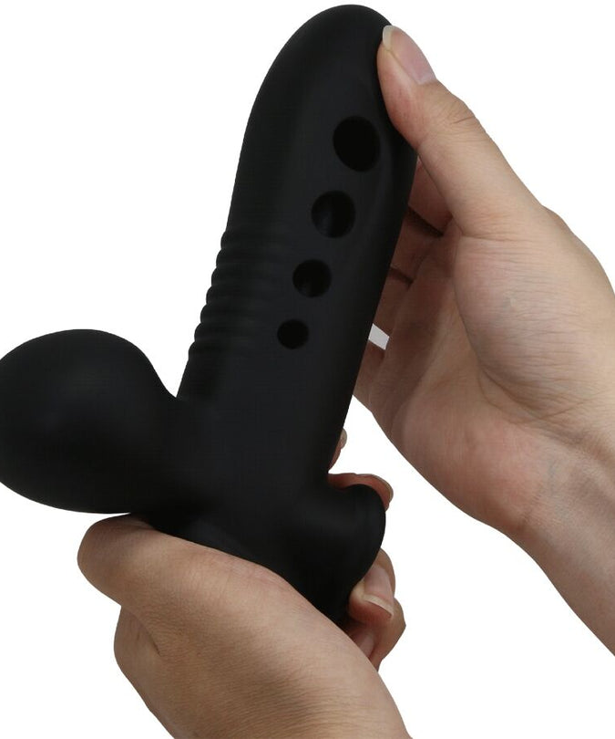 PRETTY LOVE - CRANE PENIS SLEEVE WITH AIRBAG BLACK