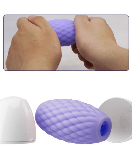 PRETTY LOVE - ATHENA EROS SILICONE MALE MASTURBATOR PURPLE PRETTY LOVE - ATHENA EROS SILICONE MALE MASTURBATOR PURPLE