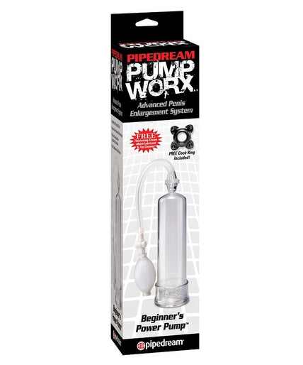 PUMP WORX - BEGINNERS POWER PUMP CLEAR - TRANSPARANT PUMP WORX - BEGINNERS POWER PUMP CLEAR - TRANSPARANT