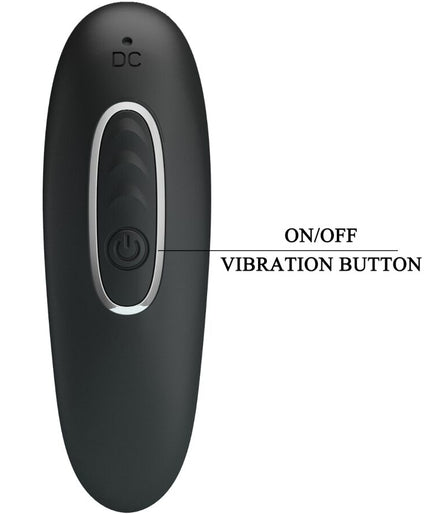 PRETTY LOVE - CORBAN ANALE VIBRATOR 10 TRILLINGEN ZWART PRETTY LOVE - CORBAN ANALE VIBRATOR 10 TRILLINGEN ZWART