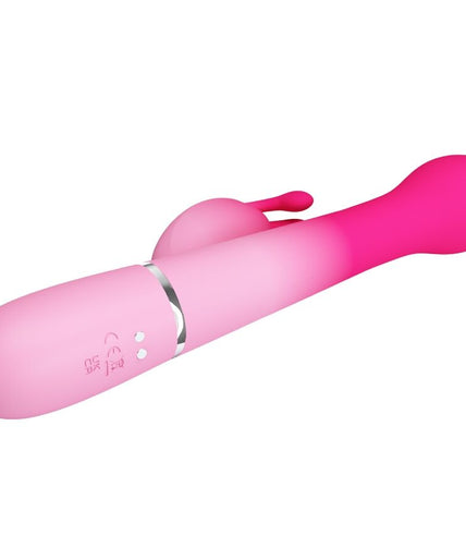 PRETTY LOVE - DEJON 3 IN 1 MULTIFUNCTION RABBIT VIBRATOR PINK PRETTY LOVE - DEJON 3 IN 1 MULTIFUNCTION RABBIT VIBRATOR PINK