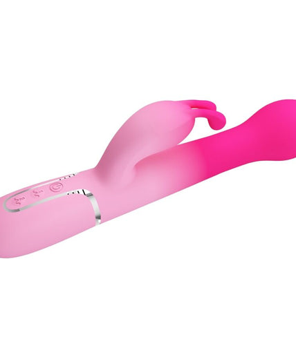 PRETTY LOVE - DEJON 3 IN 1 MULTIFUNCTION RABBIT VIBRATOR PINK PRETTY LOVE - DEJON 3 IN 1 MULTIFUNCTION RABBIT VIBRATOR PINK