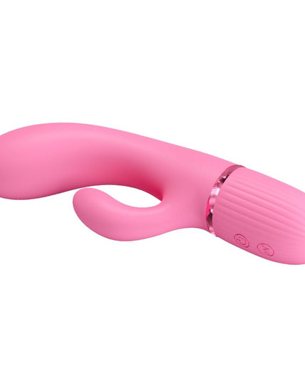 PRETTY LOVE - MARSKI RABBIT VIBRATOR & G-SPOT PINK PRETTY LOVE - MARSKI RABBIT VIBRATOR & G-SPOT PINK