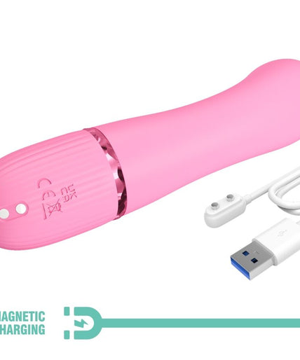 PRETTY LOVE - MARSKI RABBIT VIBRATOR & G-SPOT PINK PRETTY LOVE - MARSKI RABBIT VIBRATOR & G-SPOT PINK
