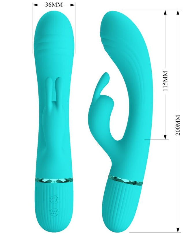 Pretty Love – Scocco Vibrator Rabbit Turquoise
